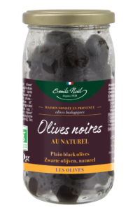 Olives Noires aux Naturel Emile Noël