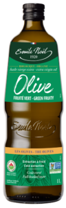 Huile olive fruite vert 1L Canada Emile Noël