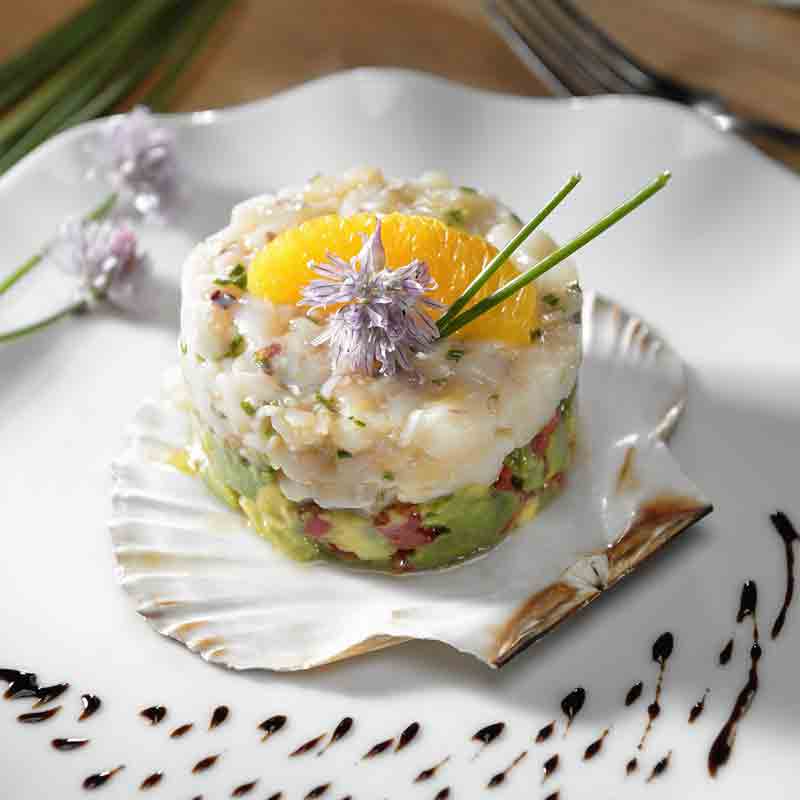 recette tartare coquille saint-jacques Emile Noël