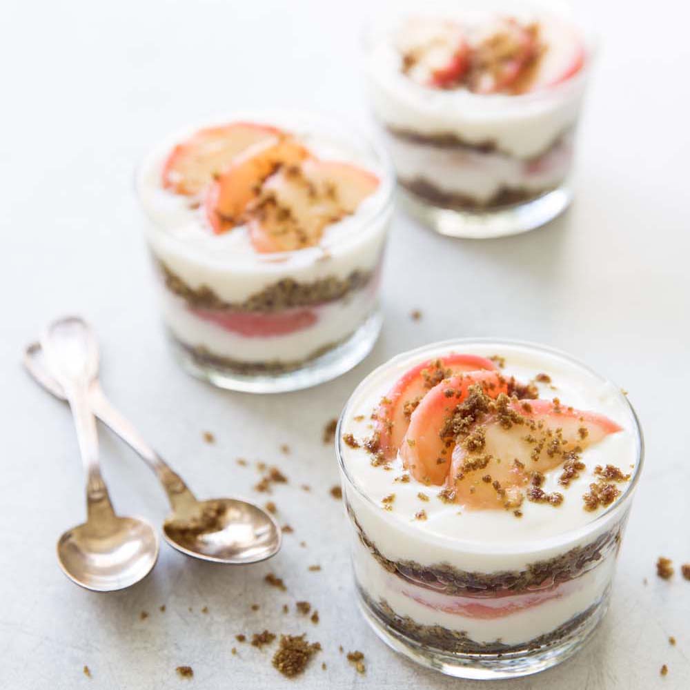 Recette trifle peches Emile Noël