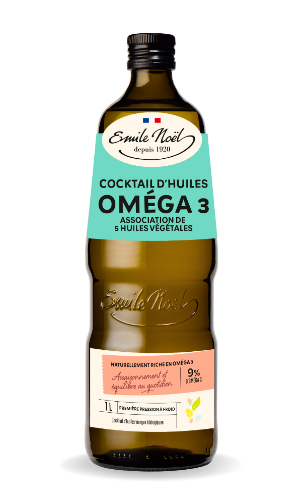 Emile Noel Produit Huiles nutritions gourmandes Omega 3 1L 1604