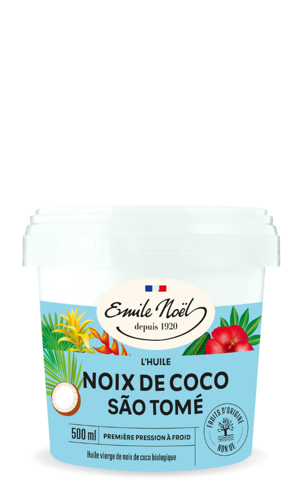 Emile Noel Produits huiles de fruits Coco Sao Tome Equitable 500ml 1575
