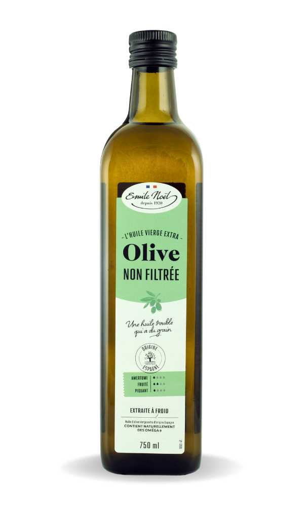 Huile d'olive vierge extra extraite à froid