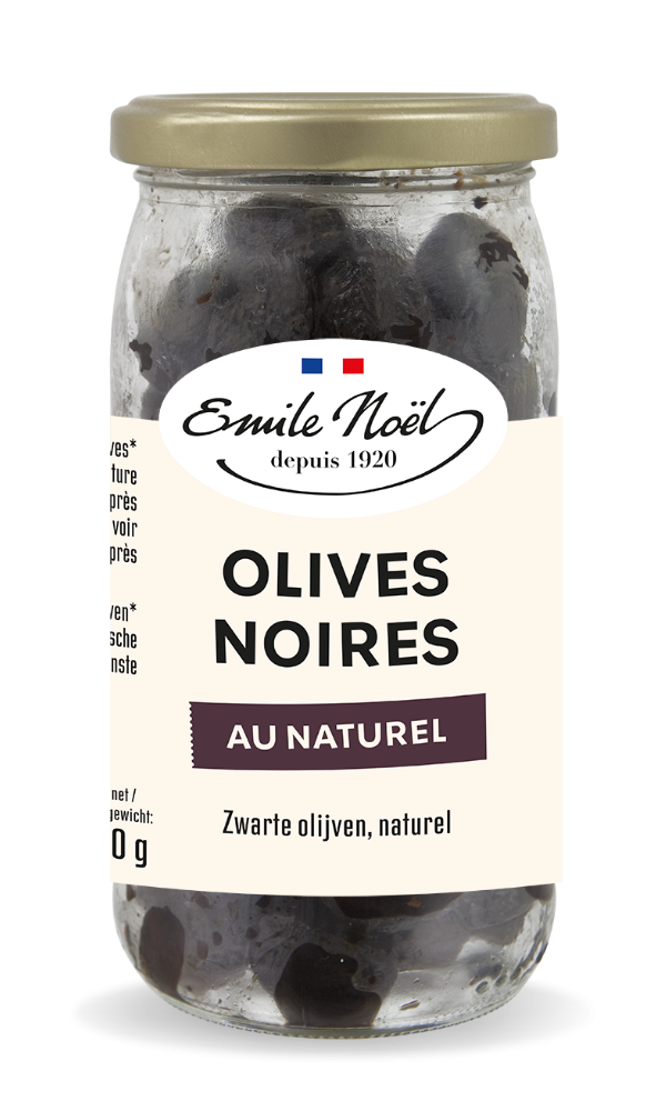 Emile Noel Produit Olives Noires Naturel 250g 532