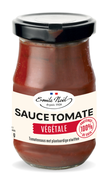 Emile-Noel-Produit-Sauce Tomate Protéines Végétales-190g-141