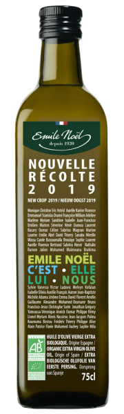 Nouvelle récolte 2019 Emile Noël